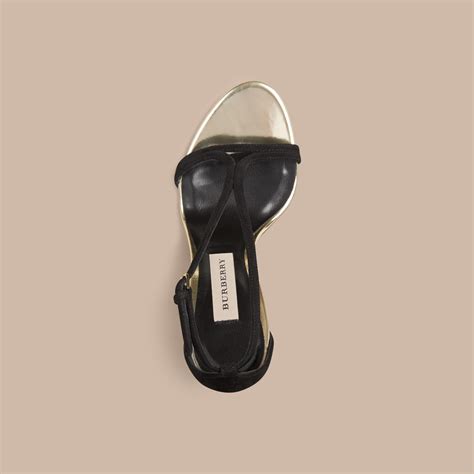 burberry sandals mens sale|burberry slim strap suede sandals.